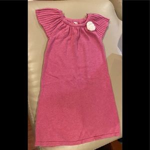 Cherokee pink knit dress 4T